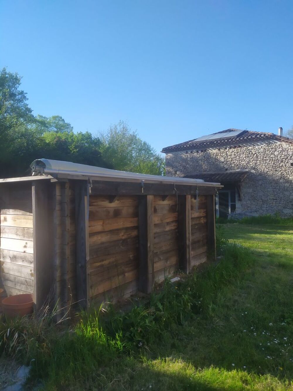 grande piscine hors sol en bois Sports