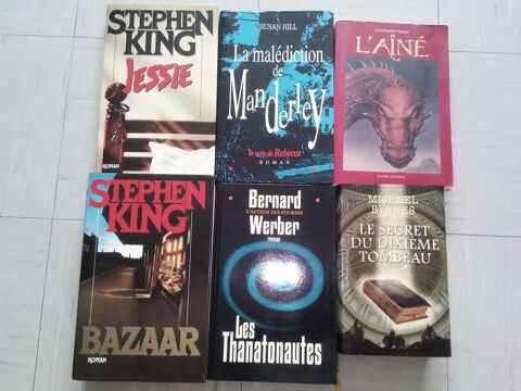 Livres romans stephen king - werber - byrnes - paolini - hil 22 Toul (54)