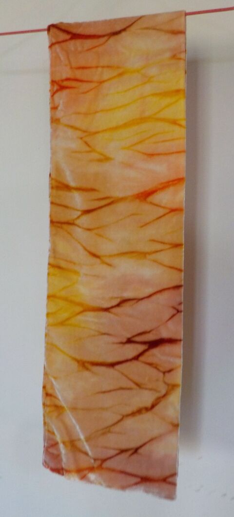 ECHARPE TONS ORANGES 3 Bubry (56)