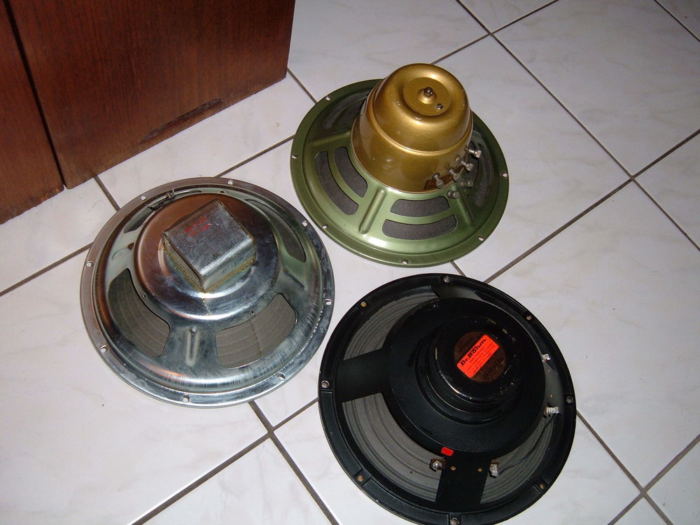 SALADIER BLEU (BLUE CONE SPEAKERS) for GUITARS Instruments de musique