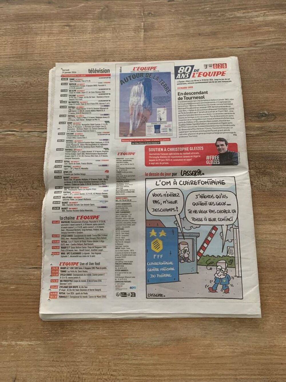 Journal L' Equipe Novak Djokovic " Fra Livres et BD
