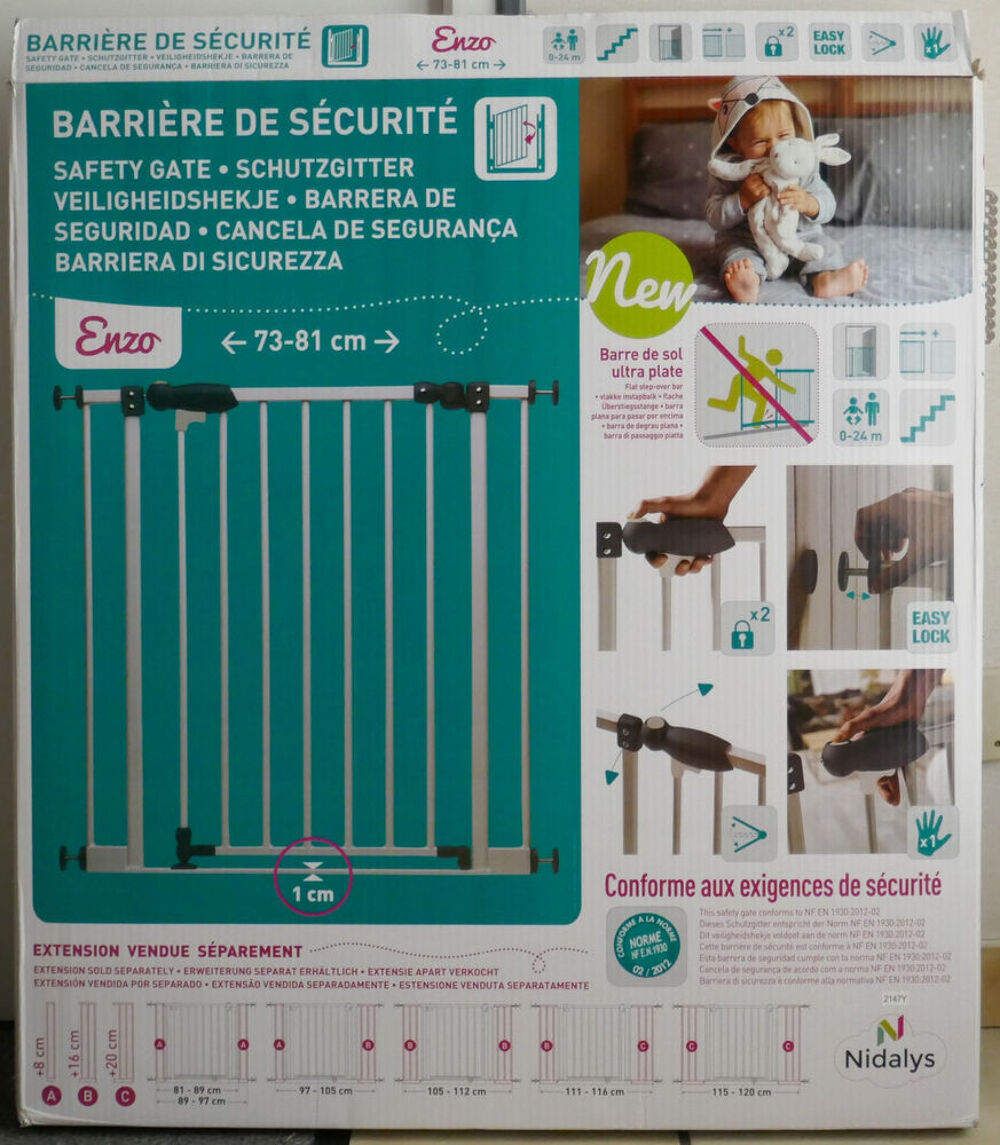 Barri&egrave;re de s&eacute;curit&eacute; enfant Puériculture