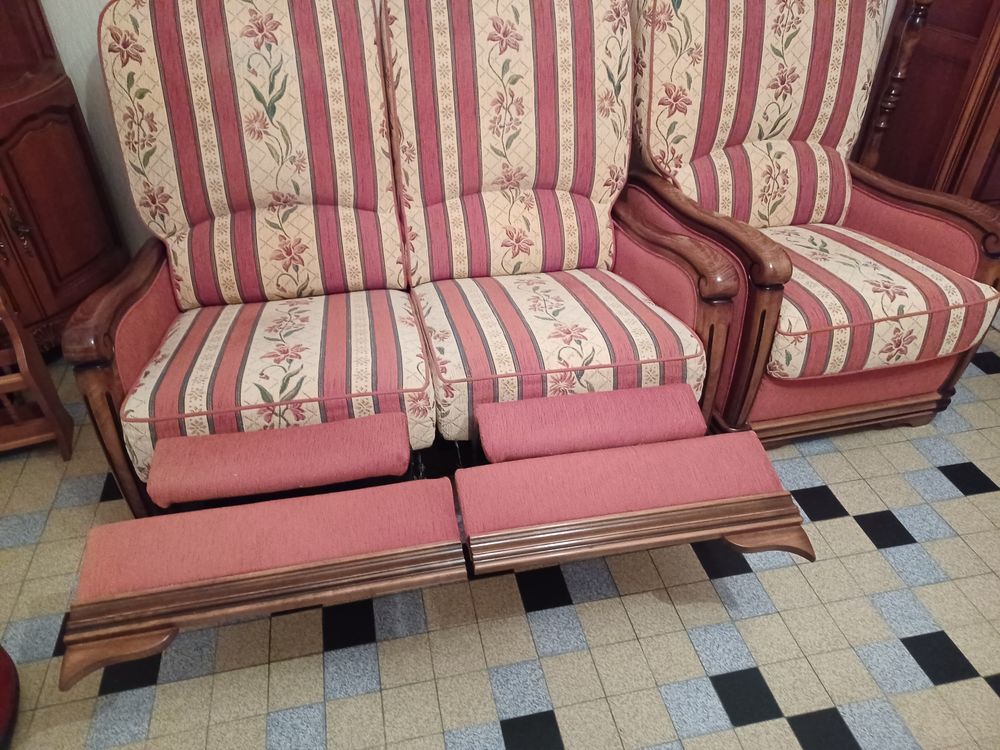 Canap&eacute; relax et ses 2 fauteuils Meubles