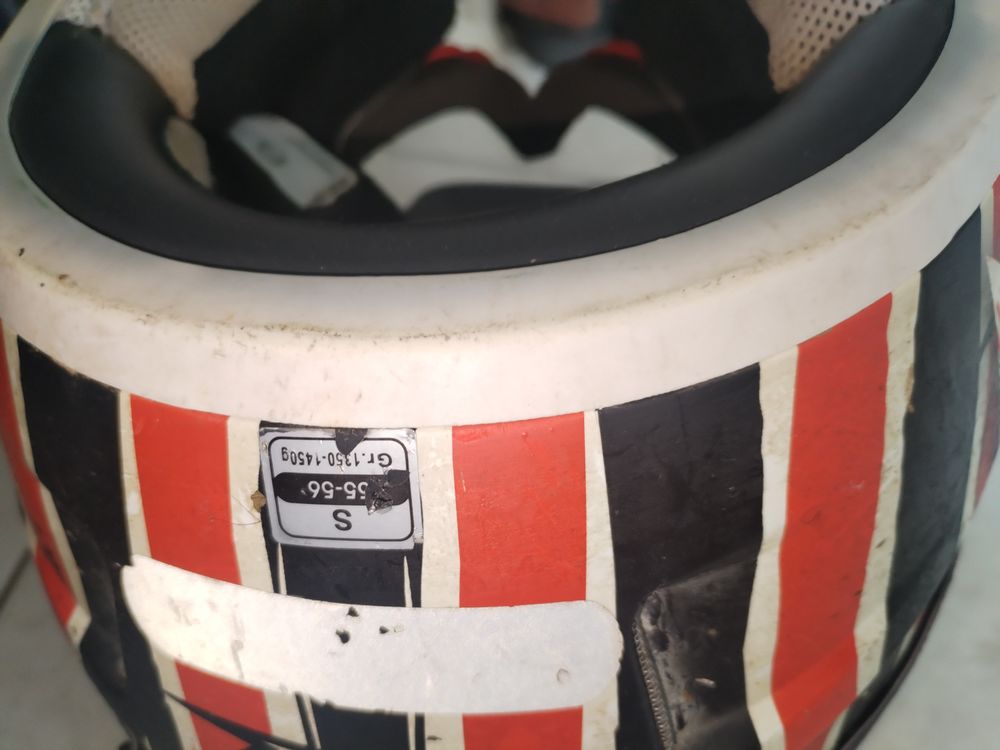 Casque de moto cross vtt + lunettes Vêtements