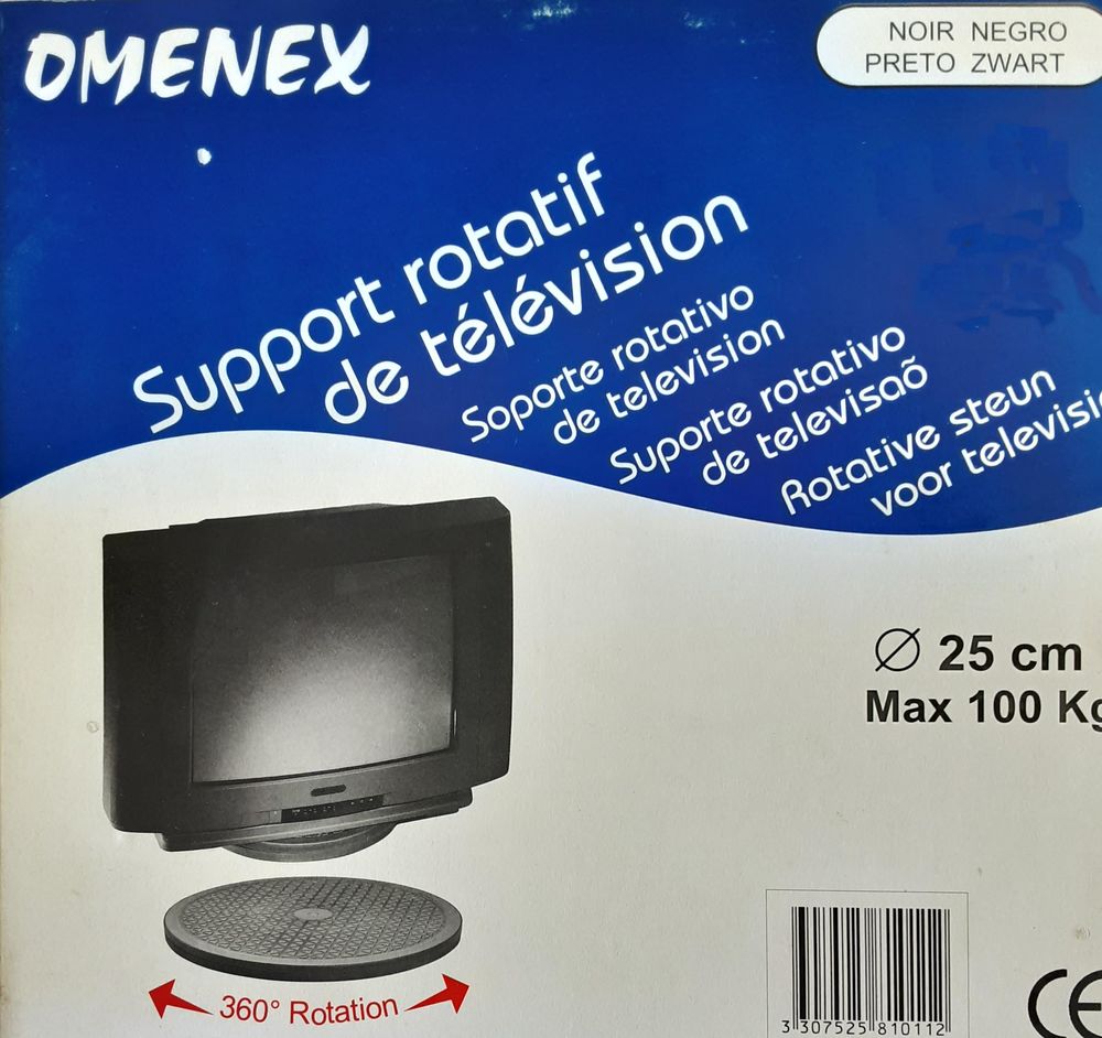 Support &agrave; plat 25 cm rotatif sur 360&deg; Bricolage