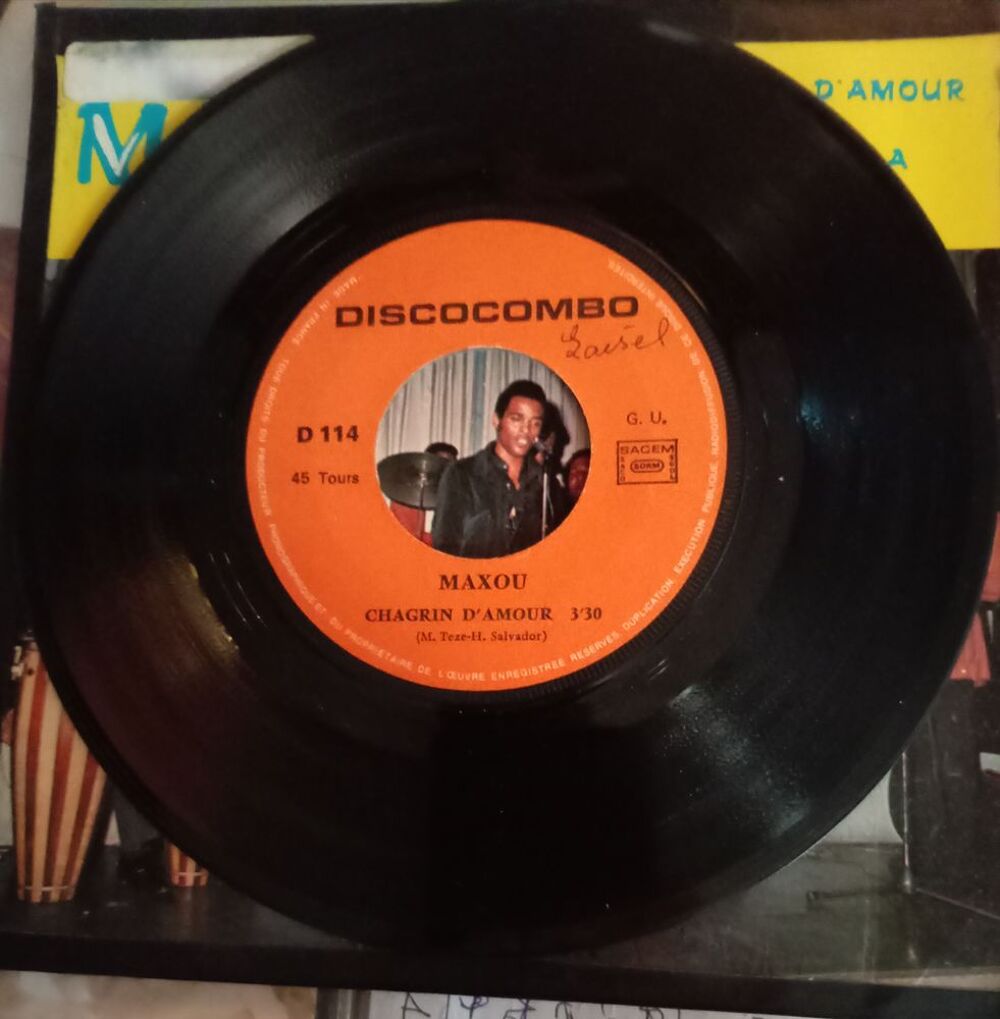 MAXOU ET TROPICAL SOUND / 2 X DISQUES VYNIL 45 TOURS / CD et vinyles