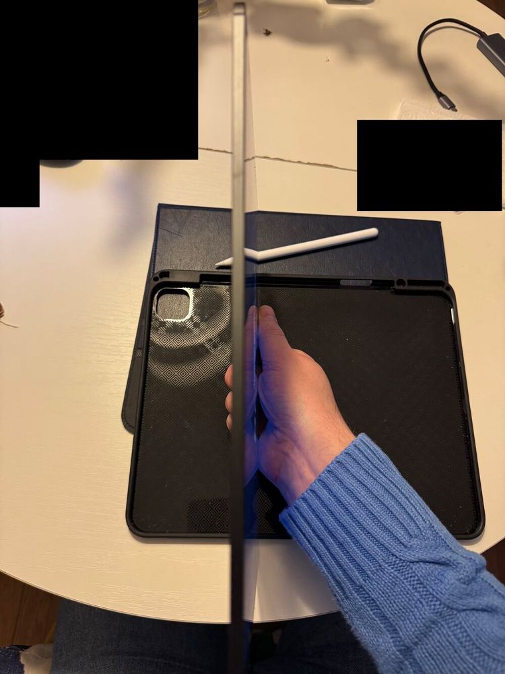 Apple iPad Pro 13" (M4) verre nano-textur&eacute;, 1 To de stockage Téléphones et tablettes