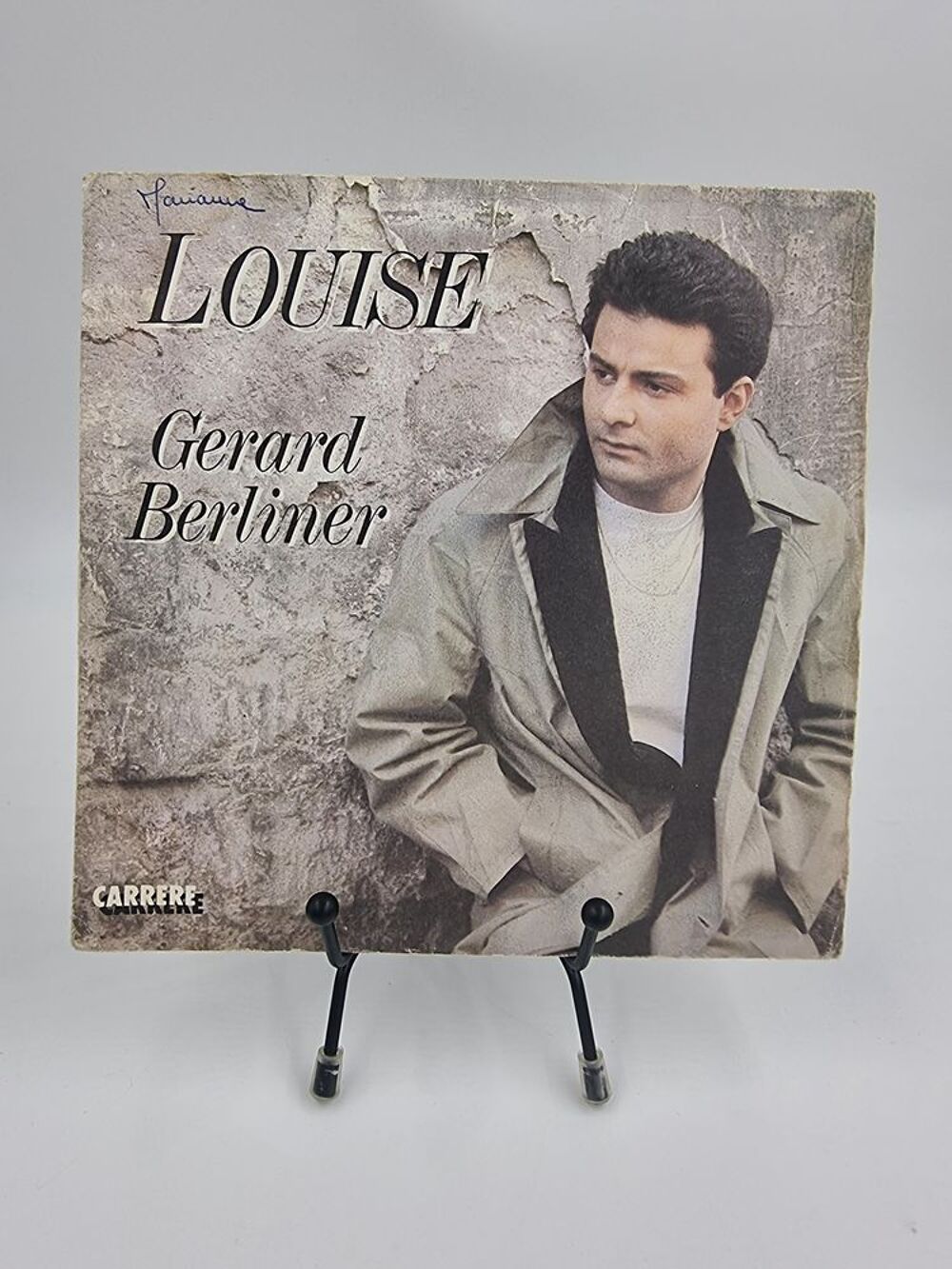 Vinyle 45 tours Gerard Berliner : Louise avec fourreau CD et vinyles