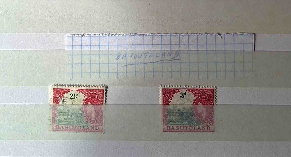 S&eacute;rie de timbres de collection du Botswana 