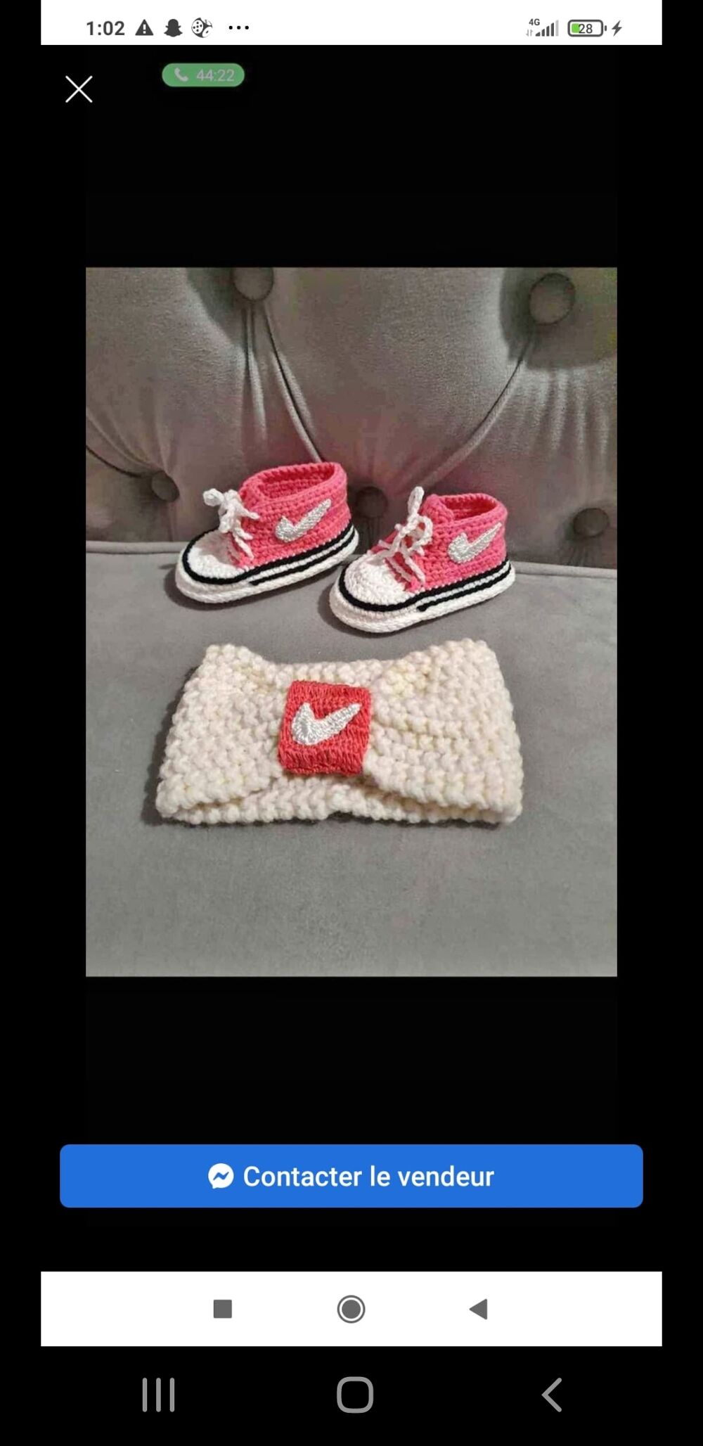 Chaussons bandana fille Vêtements enfants