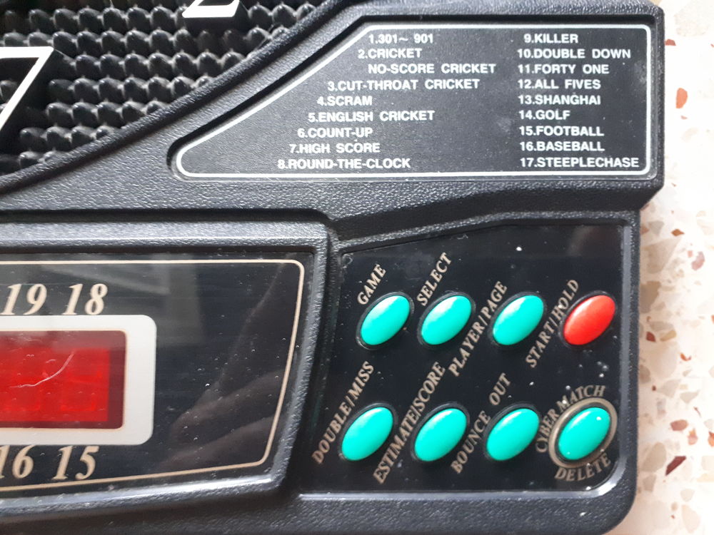 Jeu de fl&eacute;chettes &eacute;lectronique Jeux / jouets