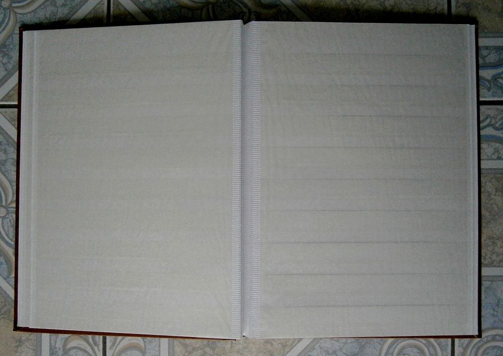 Grand classeur T.B.E. Pour timbres 16 pages fond blanc 