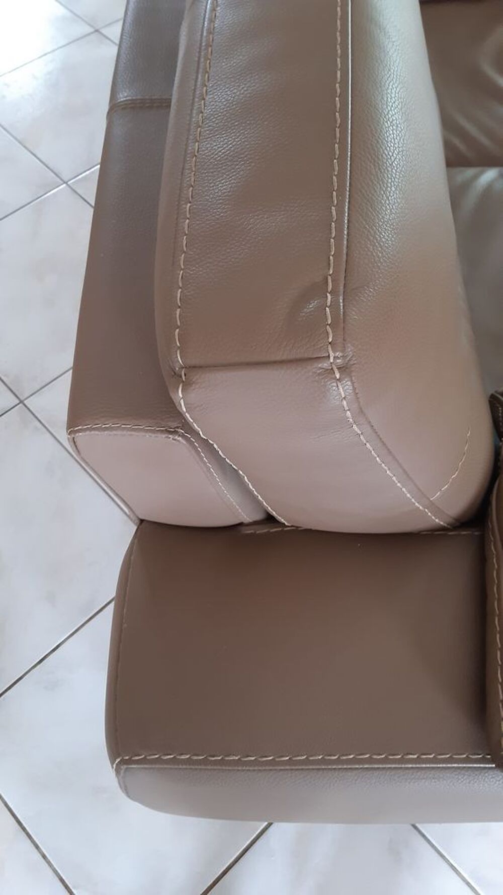 CANAPE CUIR Meubles