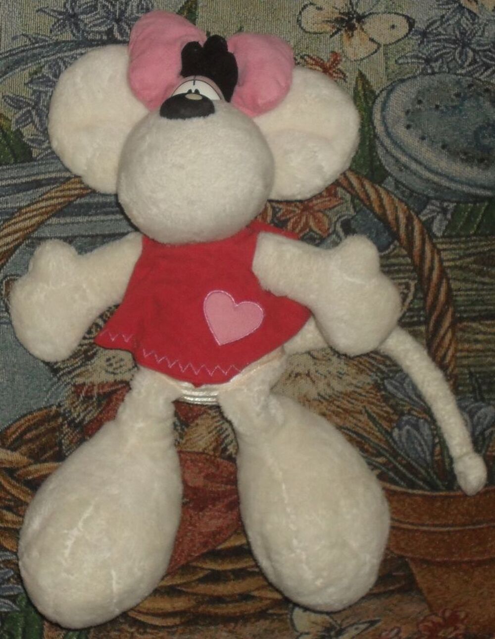 Peluches Didl et Schtroumpfette. Jeux / jouets