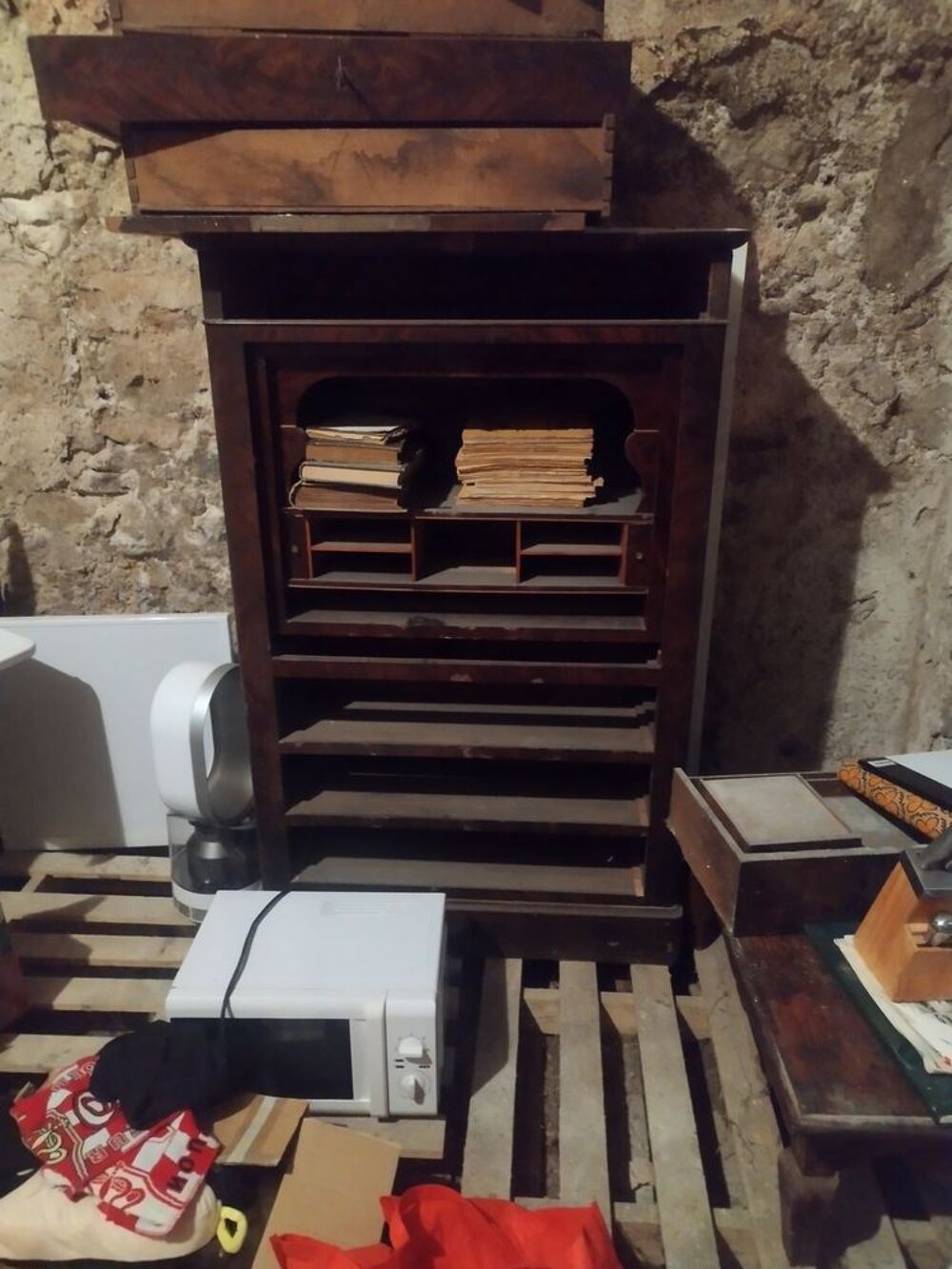 Secr&eacute;taire Napol&eacute;on 3 &eacute;tat bon a remonter Meubles