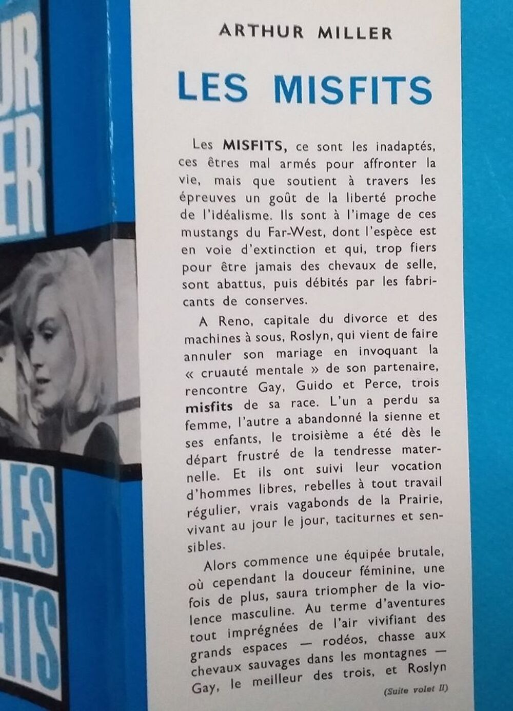Arthur MILLER : les misfits Livres et BD