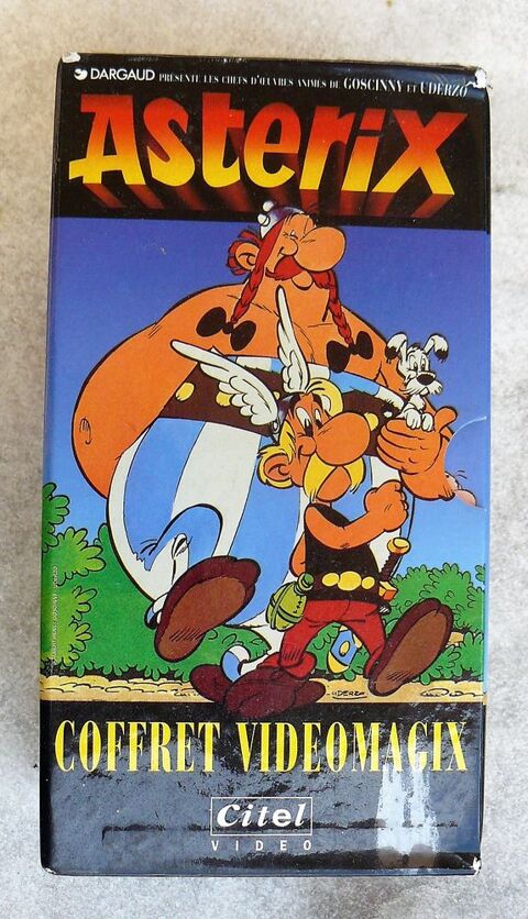ASTERIX : Coffret 3 dessins anim�s VIDEOMAGIX num�rot� 12 Argenteuil (95)