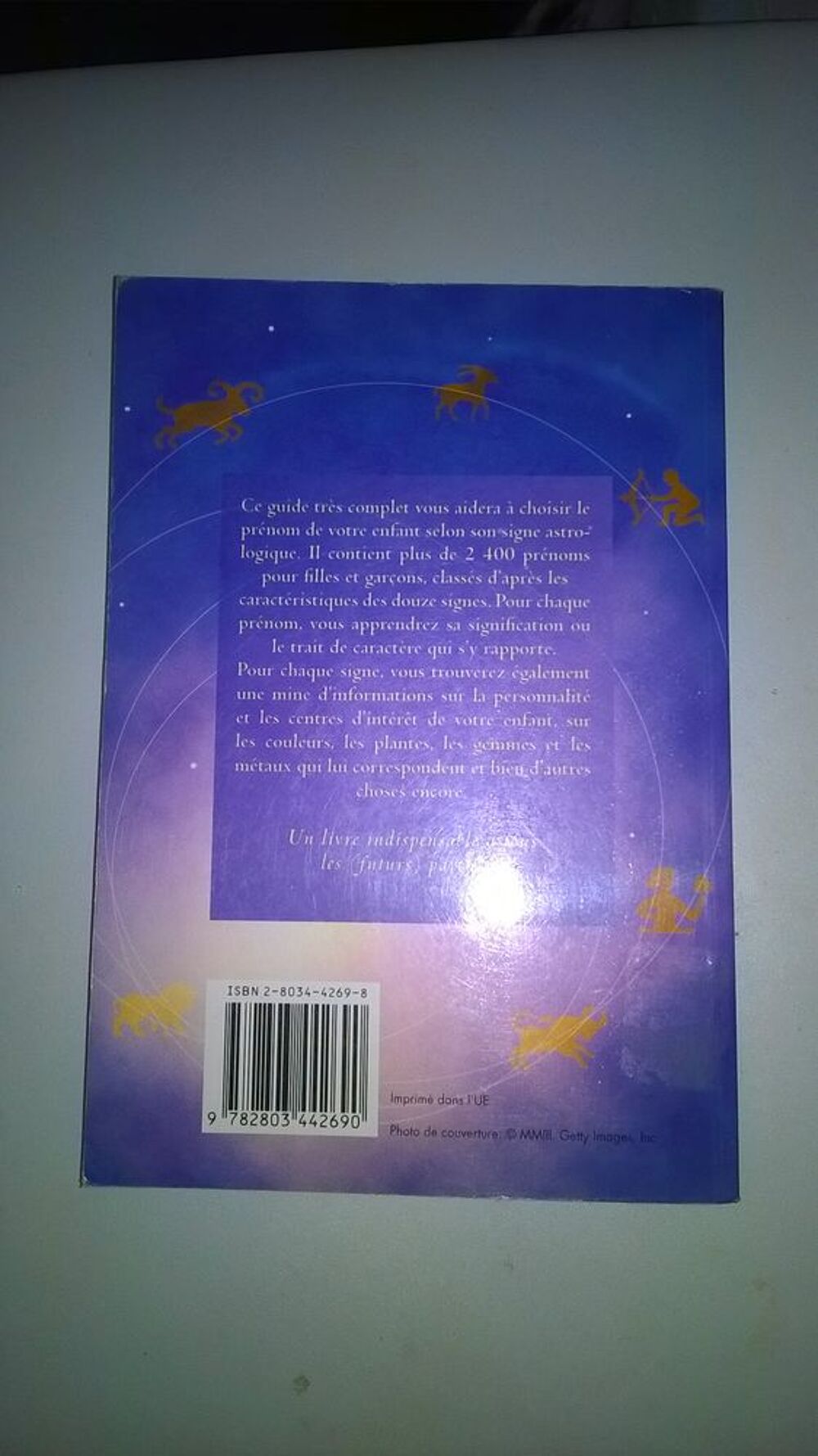 Livre le pr&eacute;nom de votre enfant
selon son signe astrologique Livres et BD