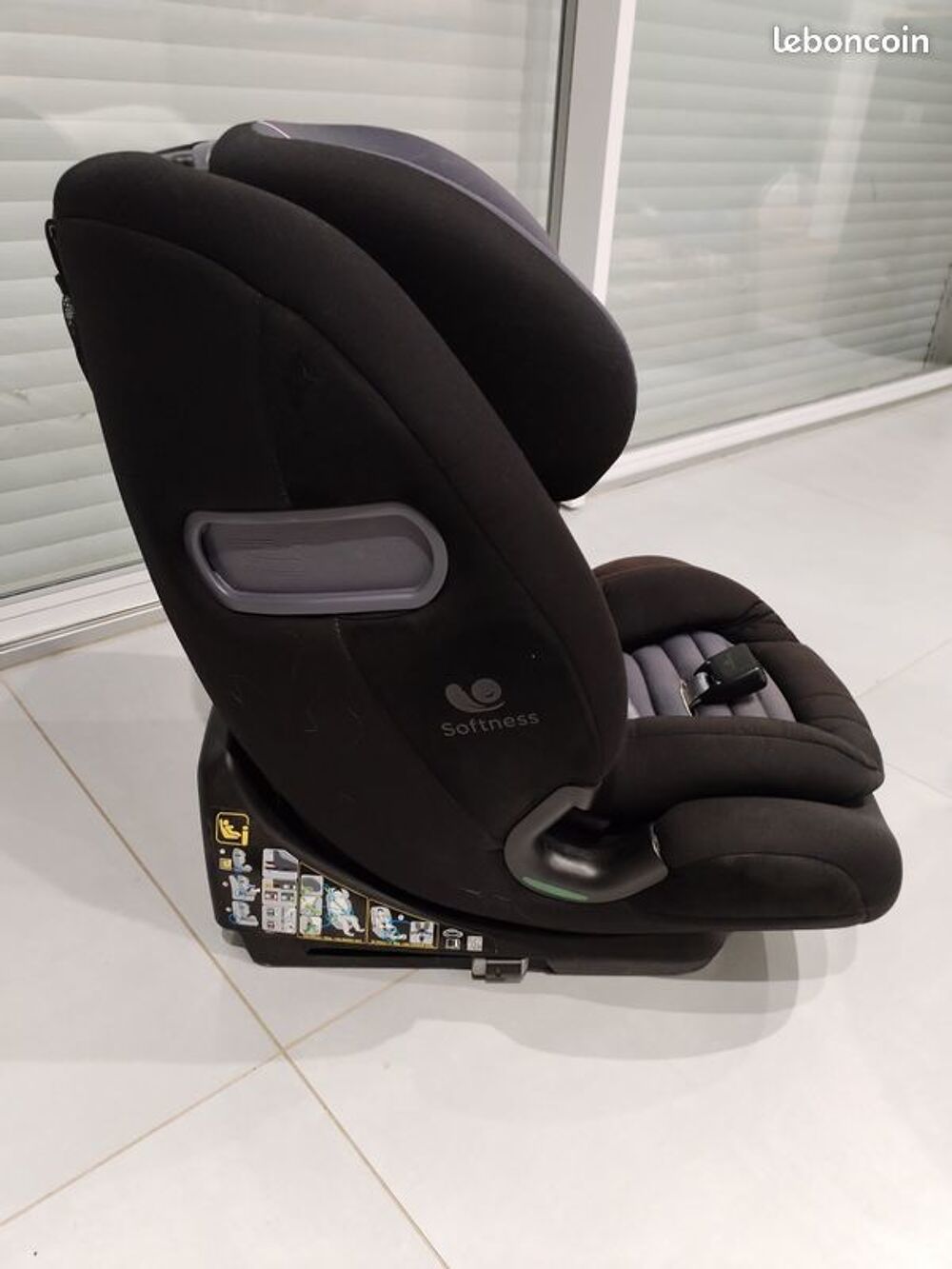 Si&egrave;ge auto isofix &eacute;volutif renolux Puériculture