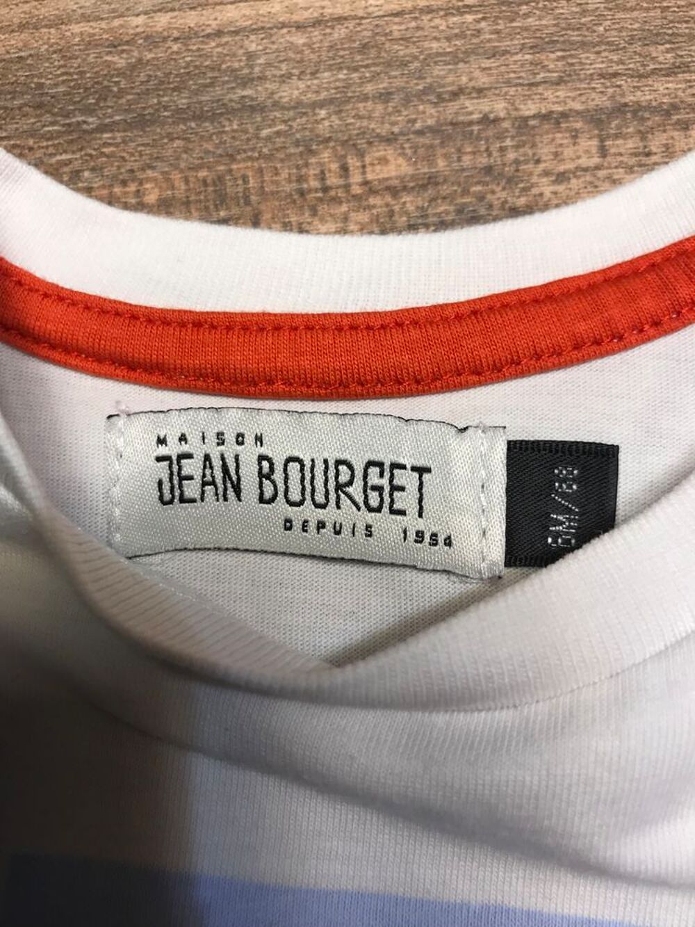 Tee shirt enfant gar&ccedil;on " Jean bourget " V�tements enfants