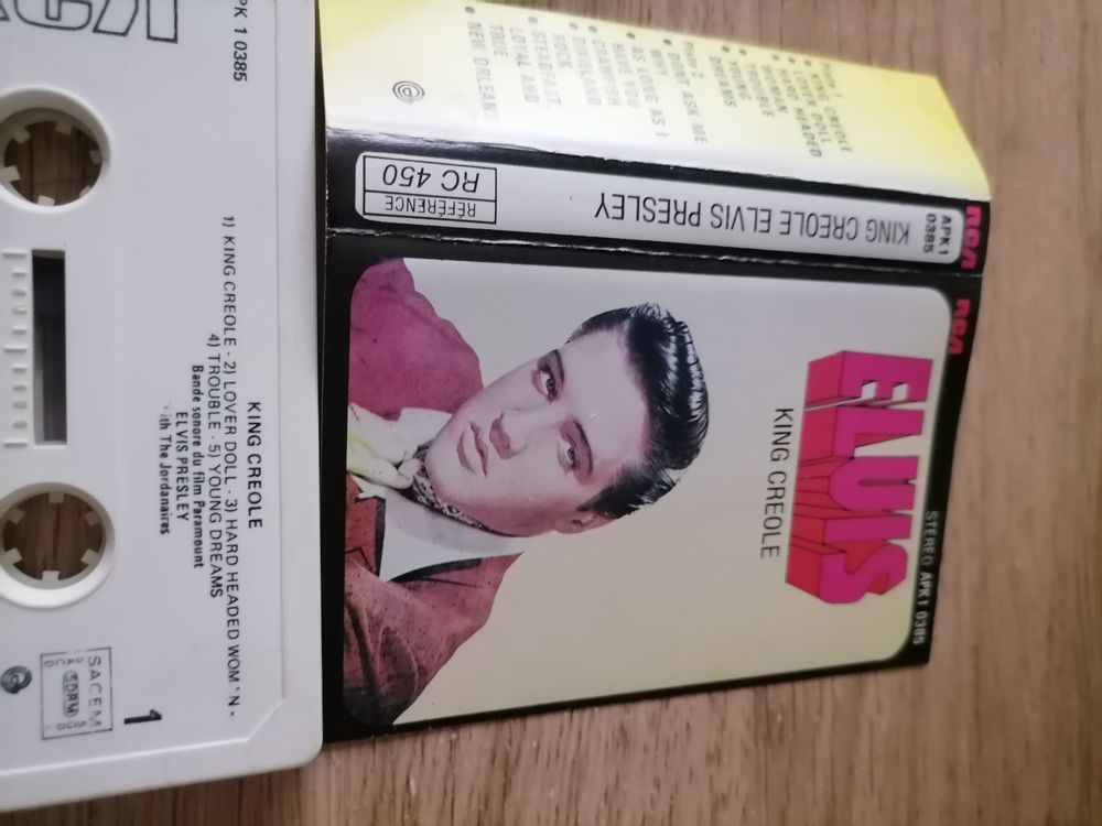 k7 CD et vinyles