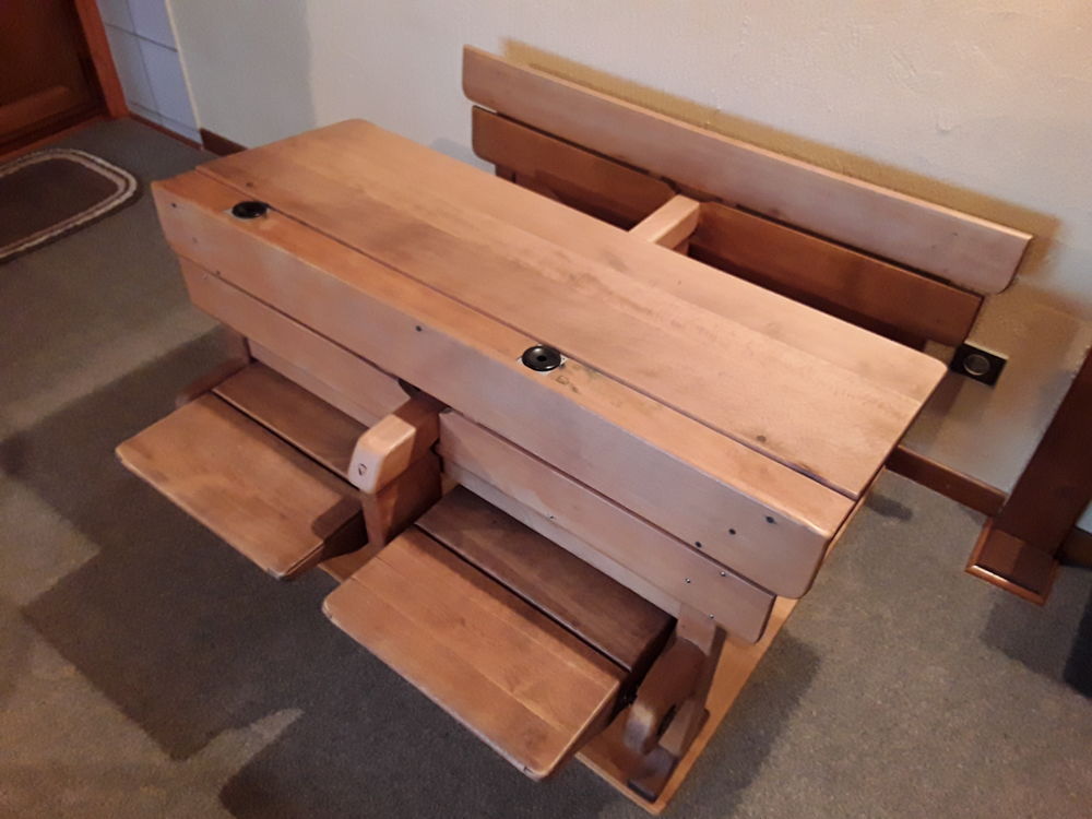 Table &eacute;colier vintage Mobilier enfants