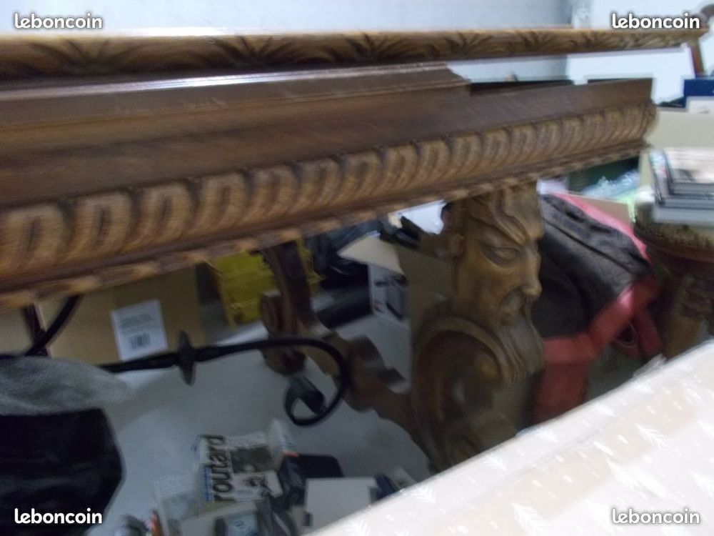 table Renaissance espagnole ch&ecirc;ne massif Meubles