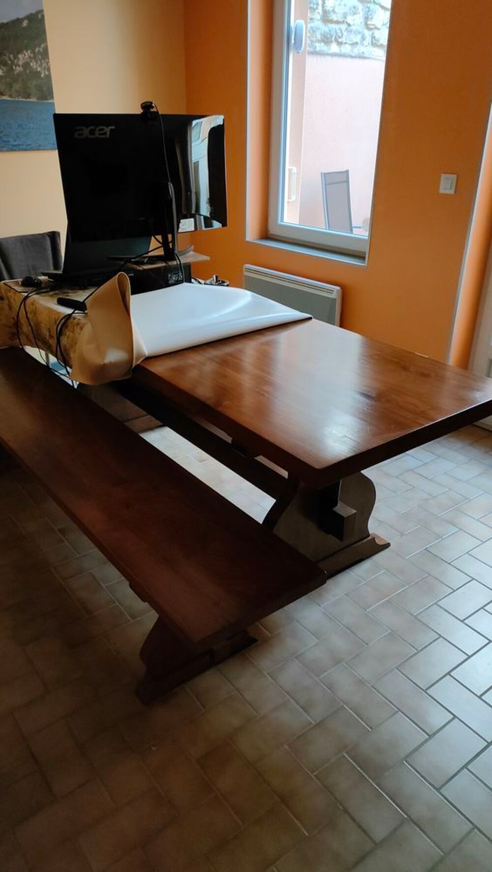 salle &agrave; manger compl&egrave;te en bois massif Meubles