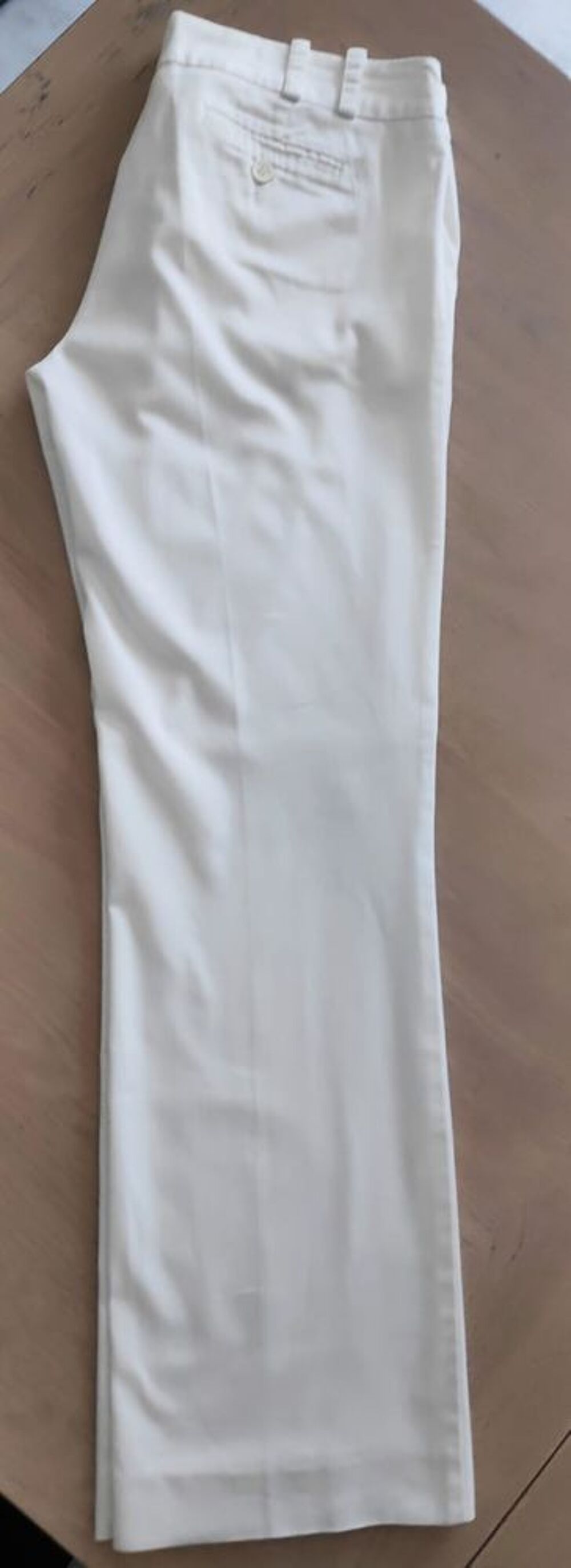 Pantalon blanc coton Vêtements