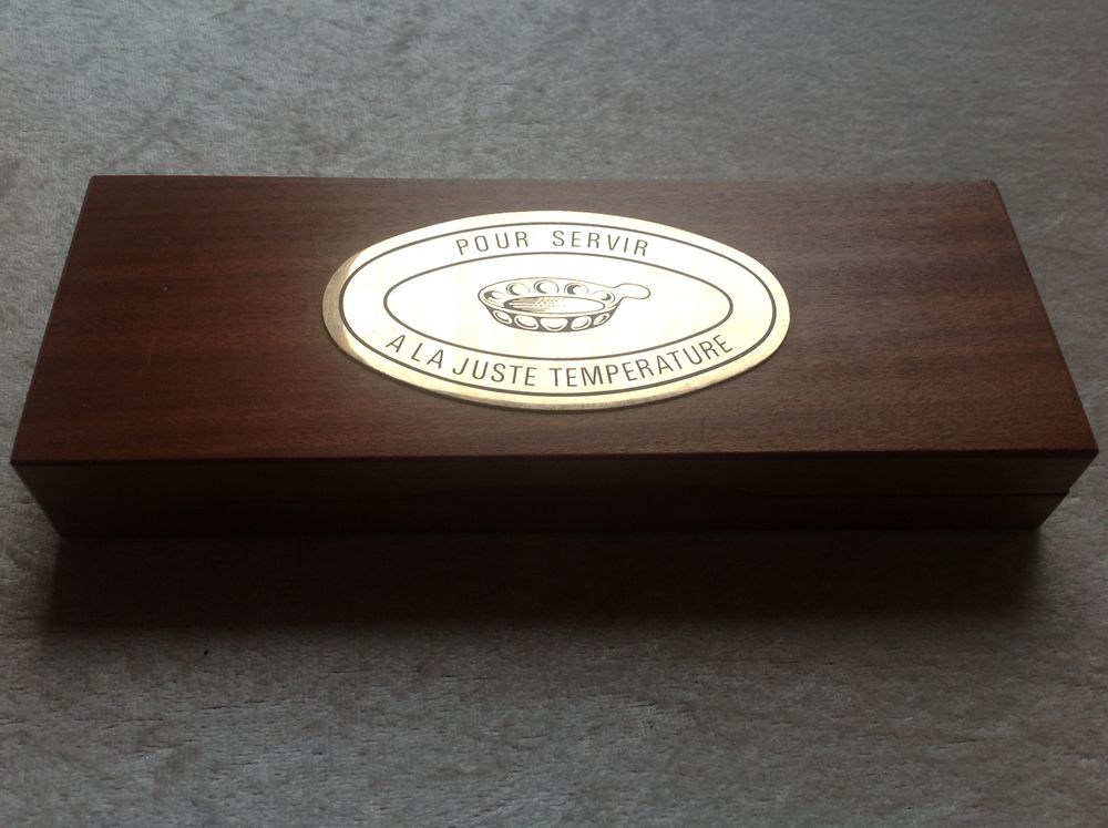 THERMOM&Egrave;TRE &Agrave; VIN COFFRET BOIS IMPRIM&Eacute; Envoi Possible
Cuisine