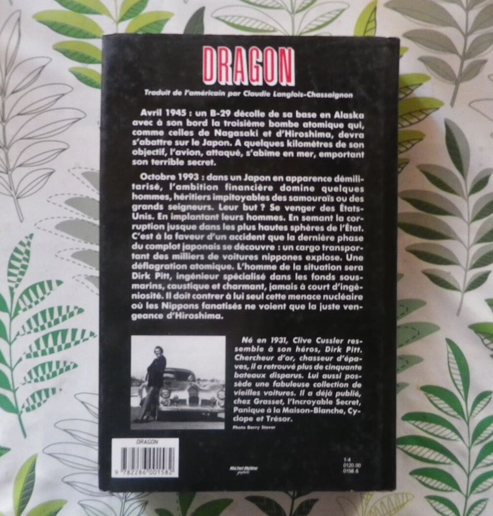 DRAGON de Clive CUSSLER Ed. Club Express Livres et BD
