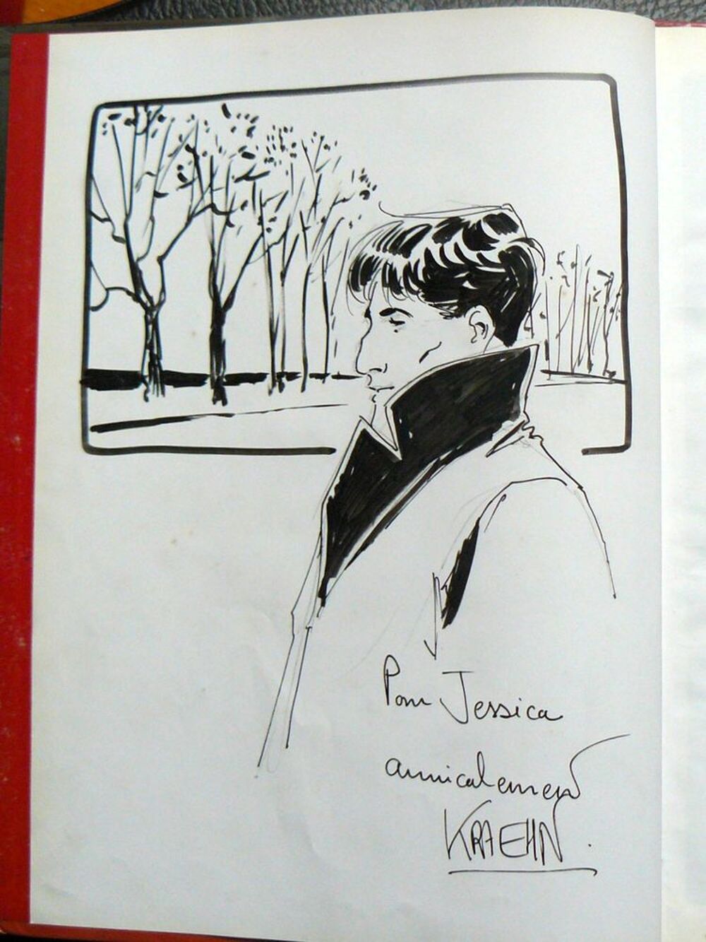 EO d&eacute;dicac&eacute;e Gil St Andr&eacute; : L'homme qui aimait les poup&eacute;es Livres et BD