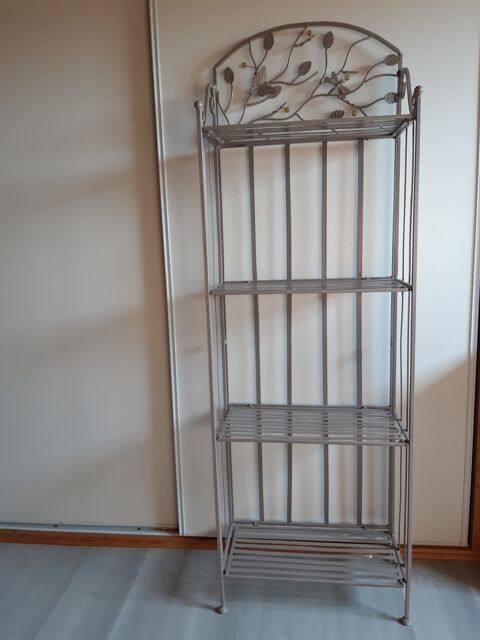 �tag�re en m�tal d�corative gris 25 Tr�guier (22)