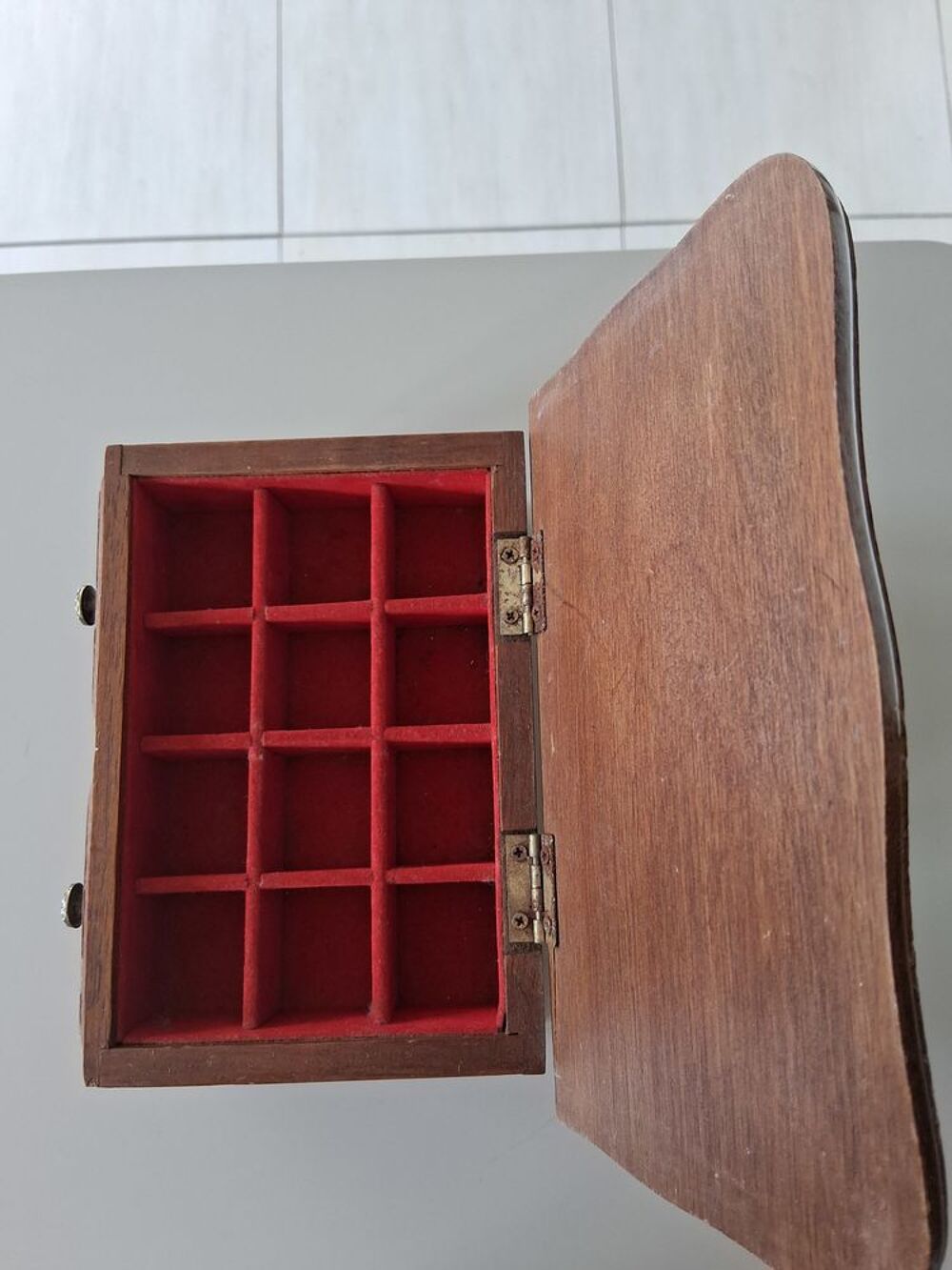Coffret &agrave; bijoux en bois Décoration