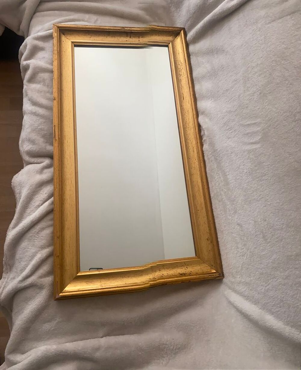 miroir en bois brute Meubles