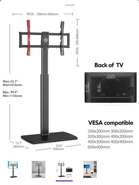 Support TV en porte--faux pivotant jusqu' 65 pouces 50 Avignon (84)