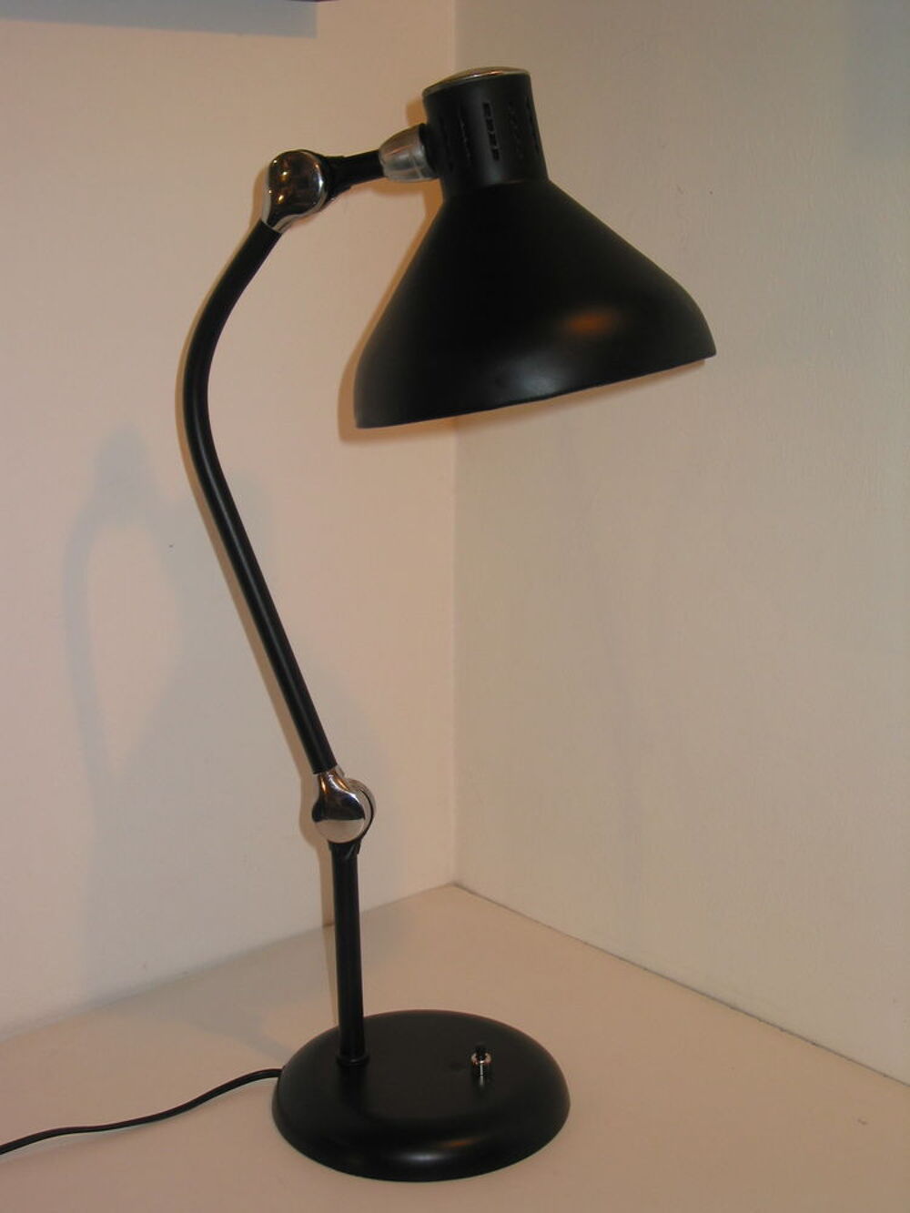 Lampe de Bureau JUMO GS 1 Vintage Design Industriel XXe 1950 Décoration