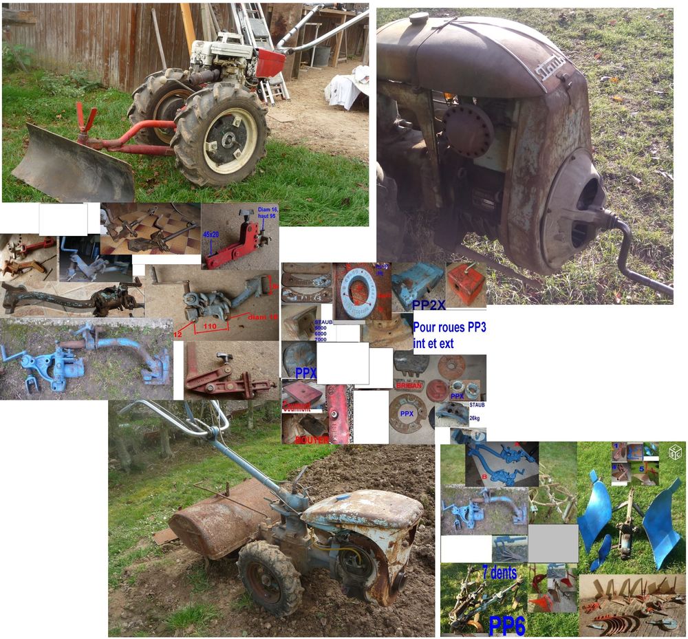 Motoculteurs, motobineuses, outils et accessoires Jardin