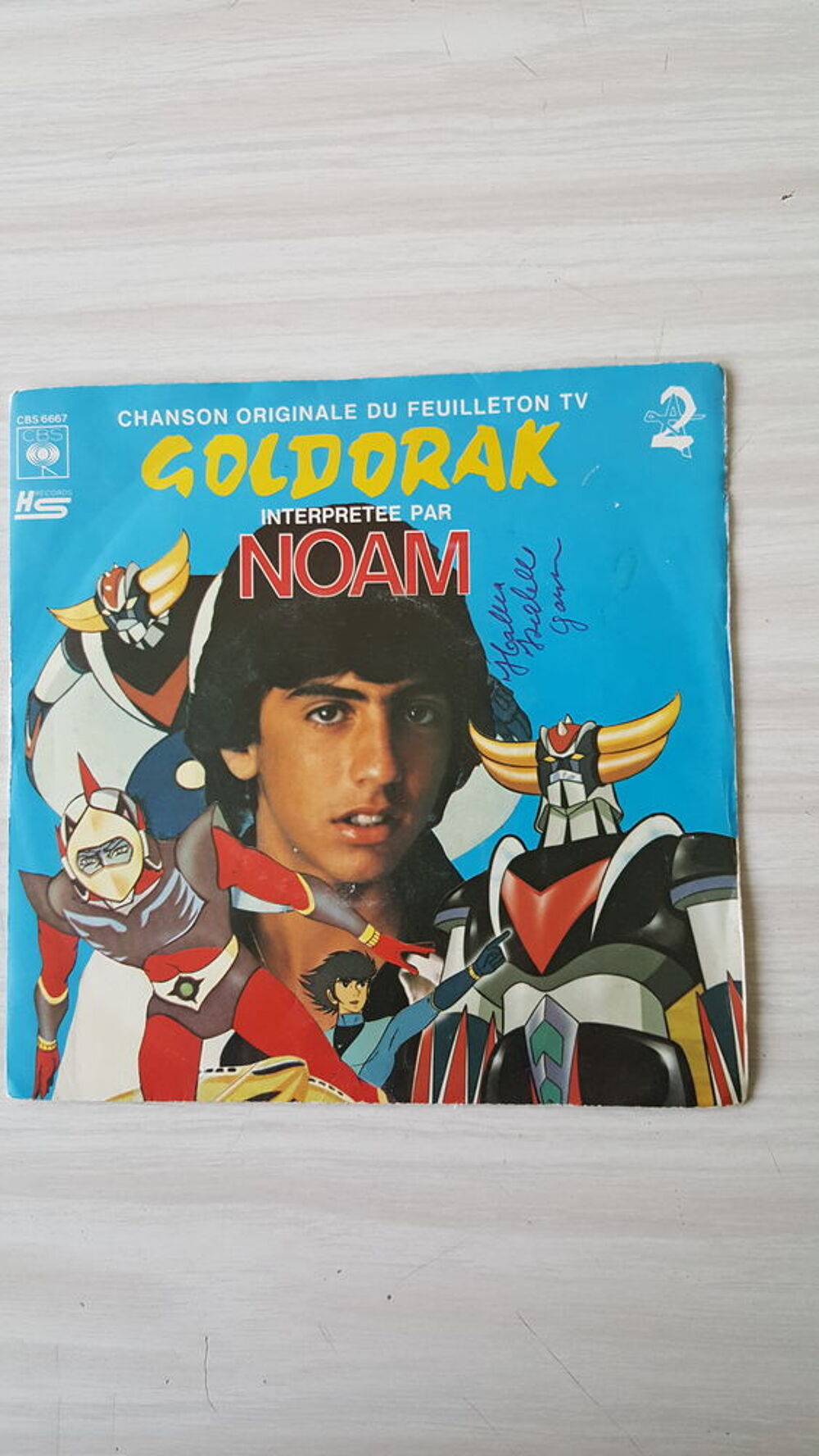 45 Tours NOAM Goldorak CD et vinyles