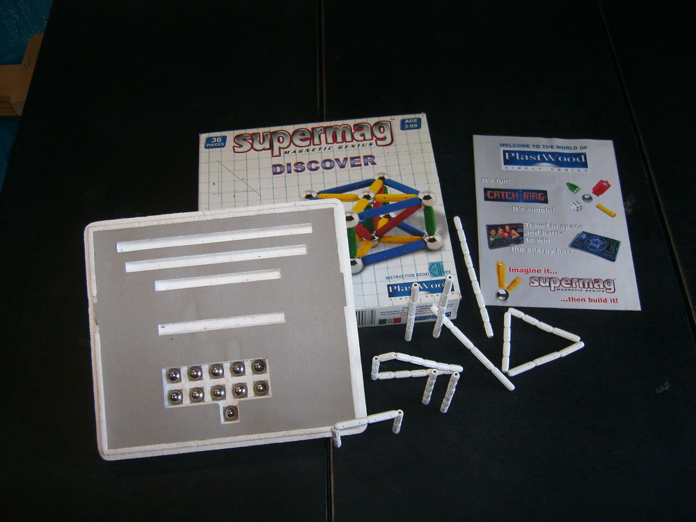 JEUX SUPERMAG kit aimants Jeux / jouets