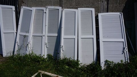 paires de volets persiennés PVC neufs 200 Mont-de-l'If (76)