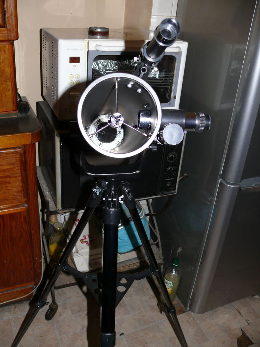 t&eacute;lescope sur tr&eacute;pied : 76/800, avec oculaire Jeux / jouets