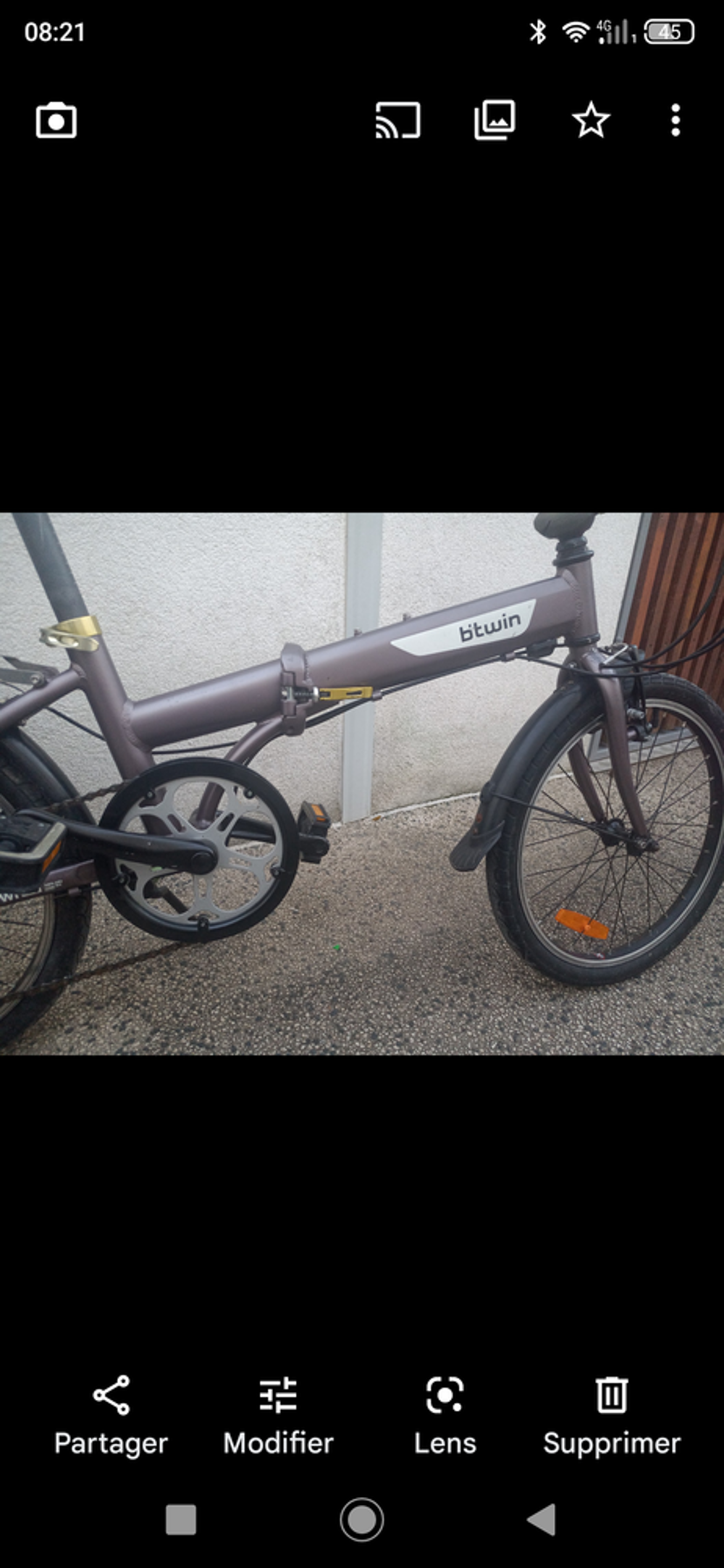 V&eacute;lo pliable b twin hoptown5.
Vélos