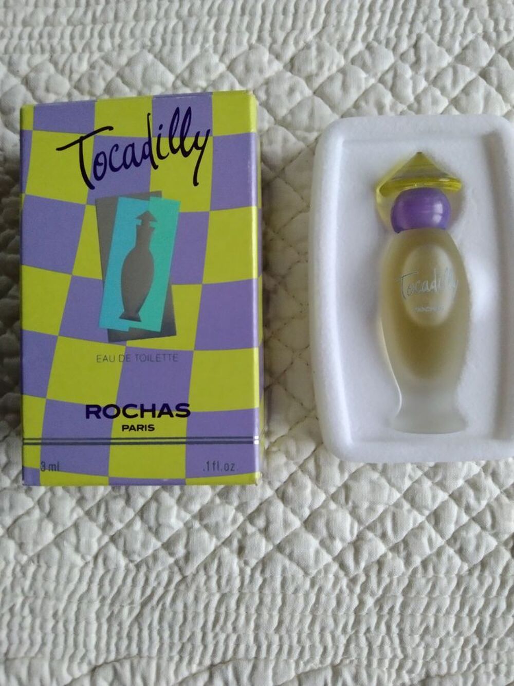 Miniature parfum Tocadilly de Rochas 