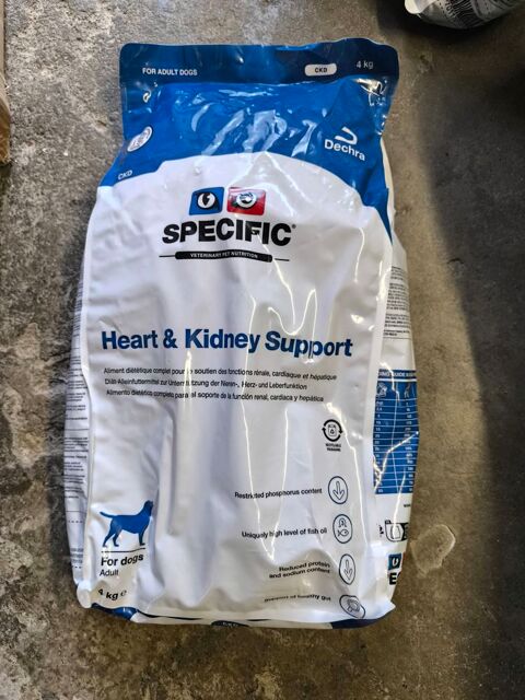  5 sacs de croquette specific heart and kidney support 100 44830 Bouaye
