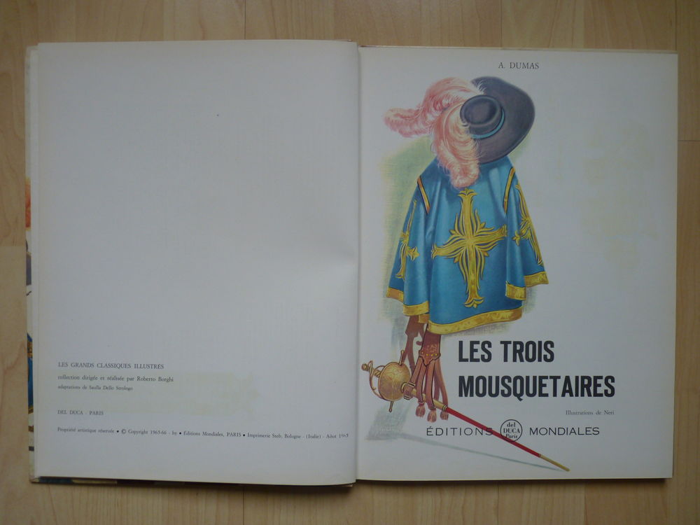 Les 3 Mousquetaires 
Alexandre Dumas Livres et BD