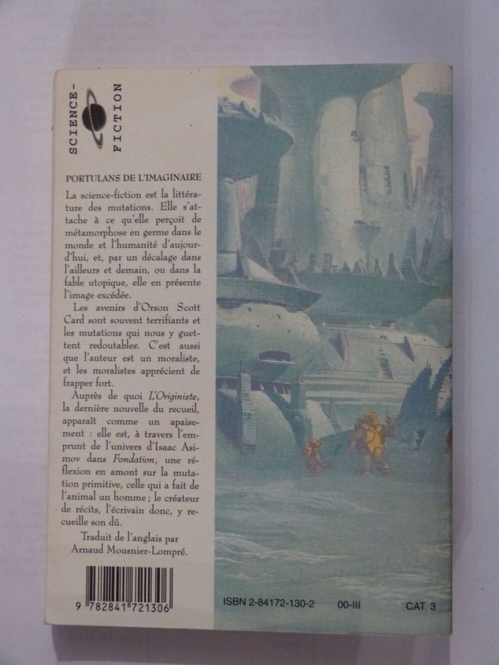 AVATARS roman science fiction ATALANTE Livres et BD