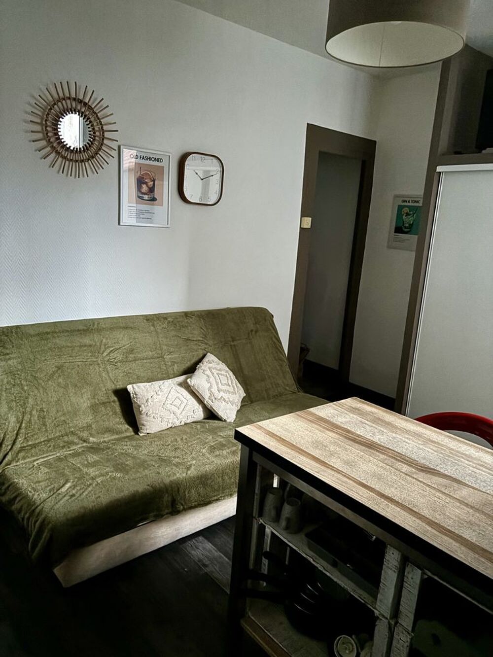 Location Appartement Studio 1 pice meubl  Vichy Vichy