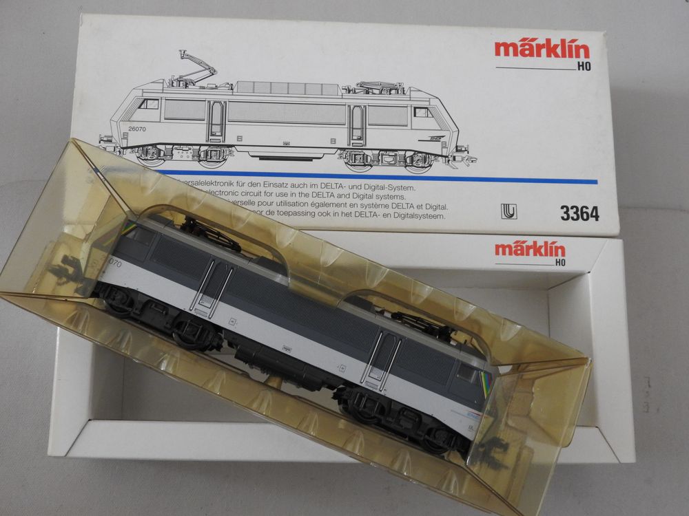Echelle HO- M&auml;rklin Loco &eacute;lectrique BB 26070 r&eacute;f. 3364 Delta 