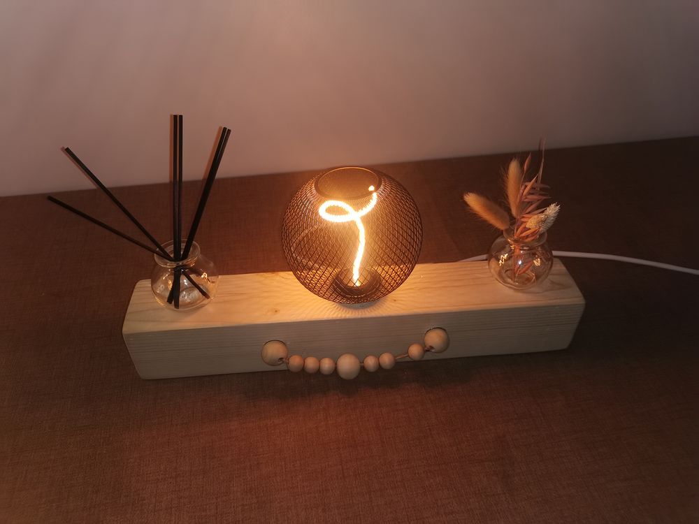 Lampe cr&eacute;ation maison D�coration